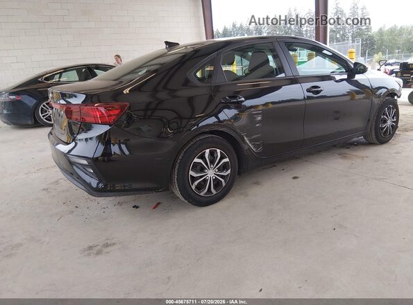 3KPF24AD7ME265914 2021 KIA FORTE Черный Задняя правая четверть