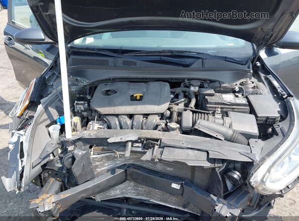 3KPF24AD7ME266531 2021 KIA FORTE Gray უკანა ხედი