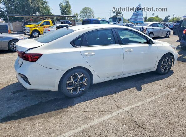 3KPF24AD7ME304033 2021 KIA FORTE Белый Задняя правая четверть