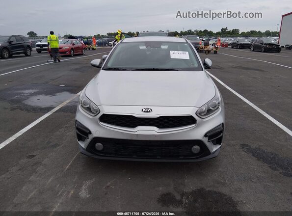 3KPF24AD7ME372090 2021 KIA FORTE Silver Instrument cluster view