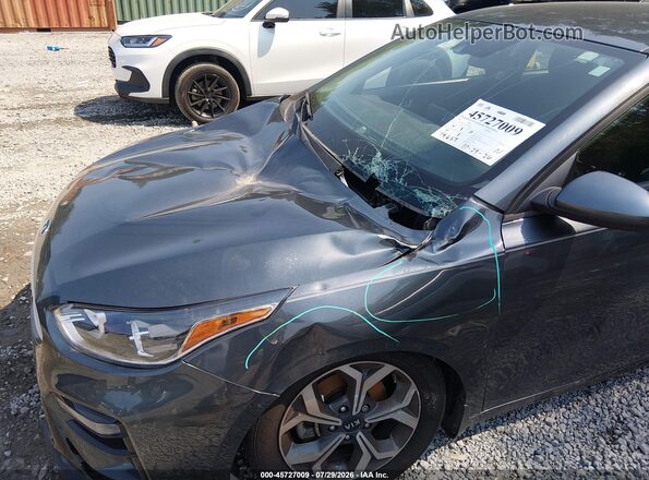 3KPF24AD7ME394994 2021 KIA FORTE Gray Դիմացի տեսք