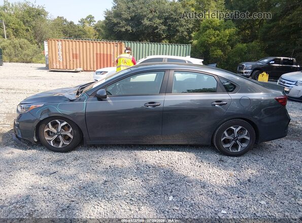 3KPF24AD7ME394994 2021 KIA FORTE Gray Սալոնի 360 աստիճան տեսք