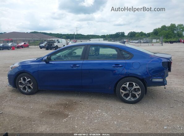 3KPF24AD7ME412118 2021 KIA FORTE Blue Widok wnętrza 360 stopni
