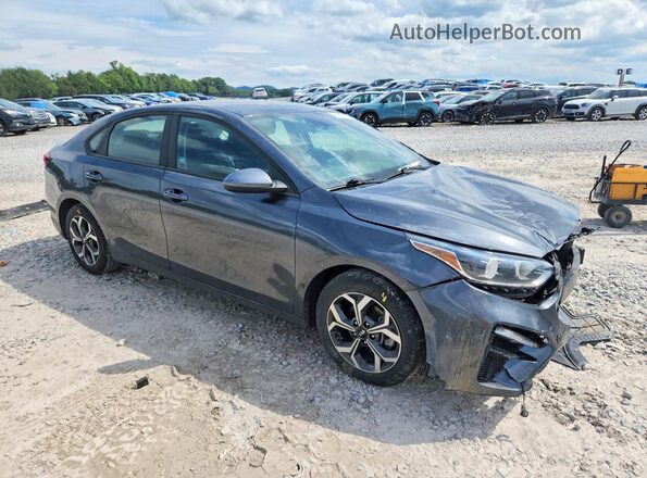 3KPF24AD7ME412801 2021 KIA FORTE Gray Front right