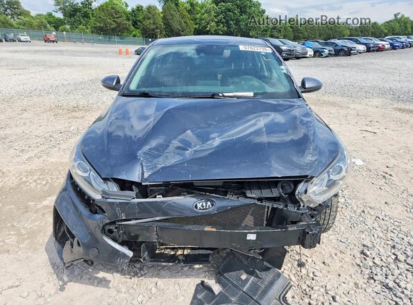 3KPF24AD7ME412801 2021 KIA FORTE Gray Front view