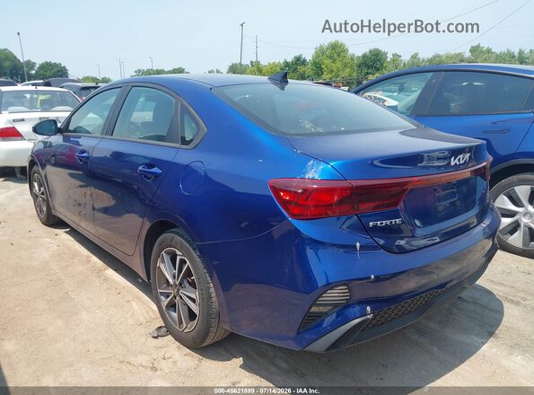 3KPF24AD7NE472630 2022 KIA FORTE Blue Trasero izquierdo