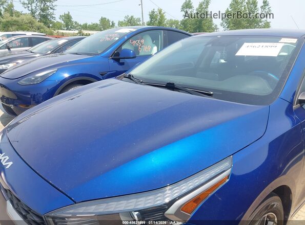 3KPF24AD7NE472630 2022 KIA FORTE Blue Vista frontal