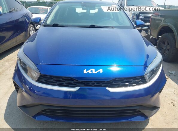 3KPF24AD7NE472630 2022 KIA FORTE Blue Vista del cuadro de instrumentos
