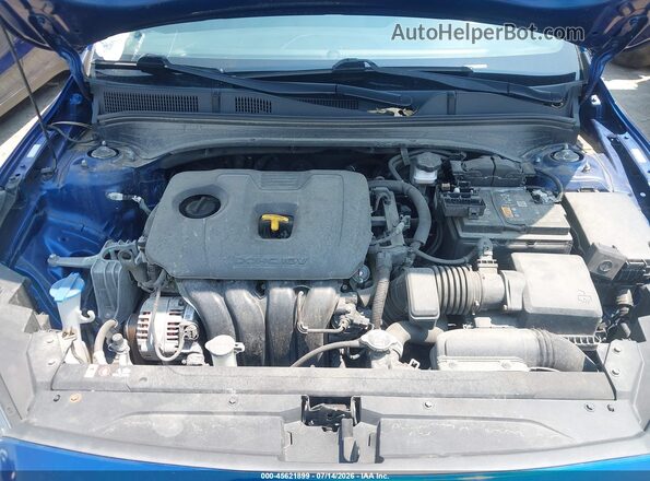 3KPF24AD7NE472630 2022 KIA FORTE Blue Vista trasera