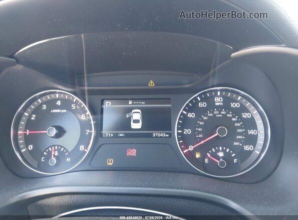 3KPF24AD7NE474376 2022 KIA FORTE White უკანა სავარძლების ხედი