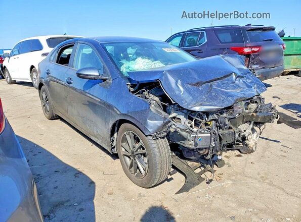 3KPF24AD7NE482347 2022 KIA FORTE Серый Передняя правая четверть