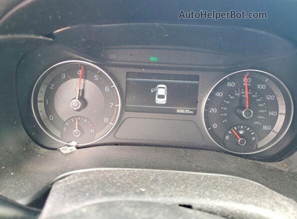 3KPF24AD7NE482347 2022 KIA FORTE Серый Вид щитка приборов