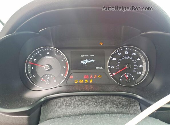3KPF24AD7NE496040 2022 KIA FORTE Red ხელსაწყოთა პანელის ხედი