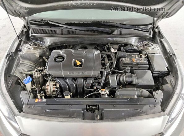 3KPF24AD7NE501513 2022 KIA FORTE Gray უკანა სალონის ხედი