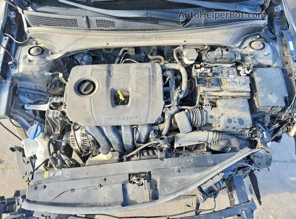 3KPF24AD7PE508299 2023 KIA FORTE Серый Вид задней части салона