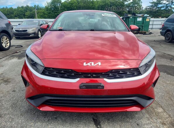3KPF24AD7PE606149 2023 KIA FORTE Red Vista frontal