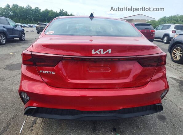 3KPF24AD7PE606149 2023 KIA FORTE Red Vista trasera