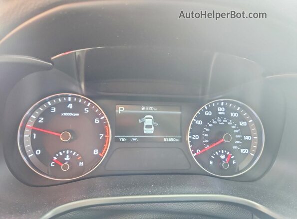3KPF24AD7PE606149 2023 KIA FORTE Red Vista del cuadro de instrumentos
