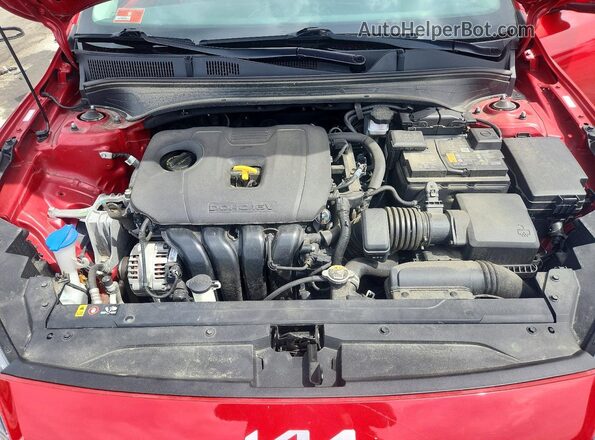 3KPF24AD7PE606149 2023 KIA FORTE Red Vista interior trasera
