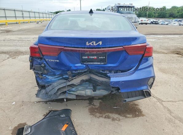 3KPF24AD7PE631066 2023 KIA FORTE Blue უკანა ხედი