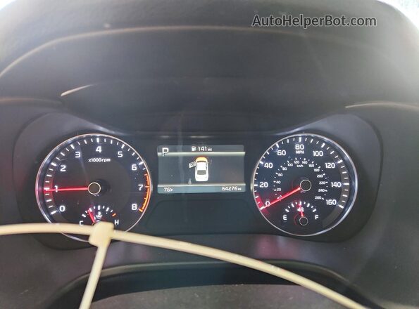 3KPF24AD7RE708263 2024 KIA FORTE Orange Instrument cluster view