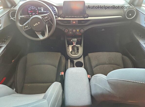 3KPF24AD7RE708263 2024 KIA FORTE Orange Dashboard view