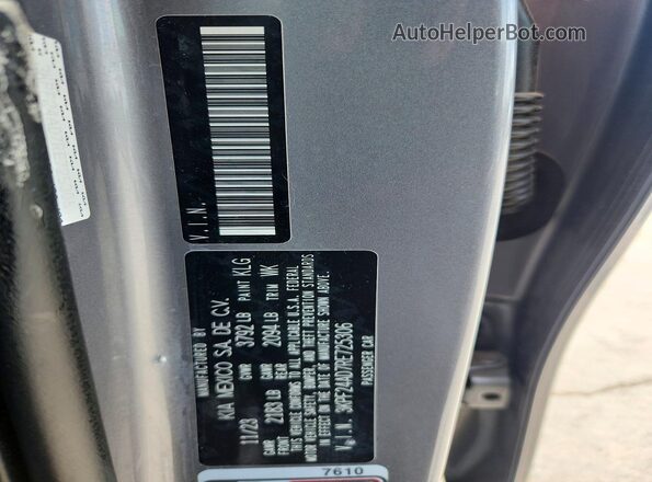 3KPF24AD7RE725306 2024 KIA FORTE Gray ძრავის განყოფილების ხედი