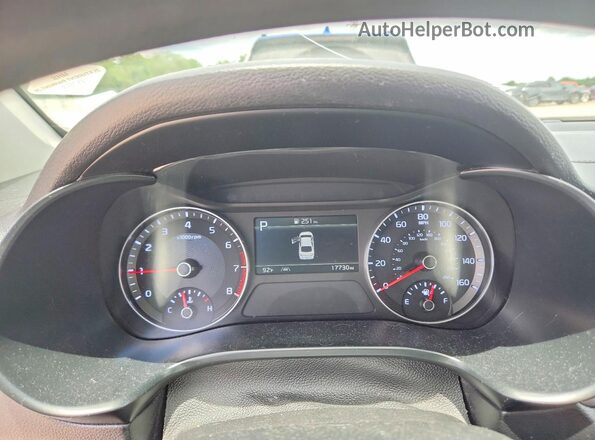 3KPF24AD7RE725306 2024 KIA FORTE Gray ხელსაწყოთა პანელის ხედი