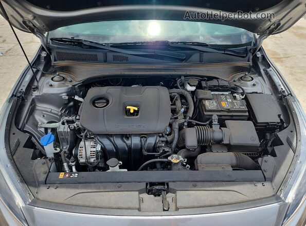 3KPF24AD7RE725306 2024 KIA FORTE Gray უკანა სალონის ხედი