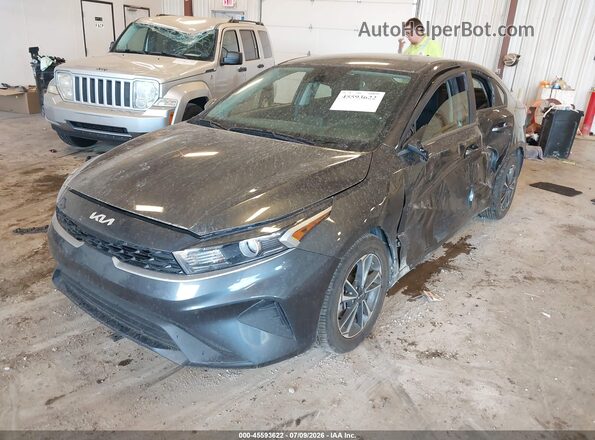 3KPF24AD7RE738847 2024 KIA FORTE Gray წინა მარცხენა ხედი სამი მეოთხედიდან