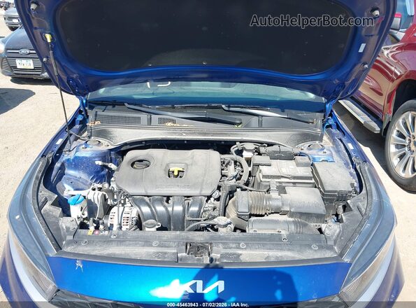 3KPF24AD7RE768544 2024 KIA FORTE Blue Հետևի տեսք