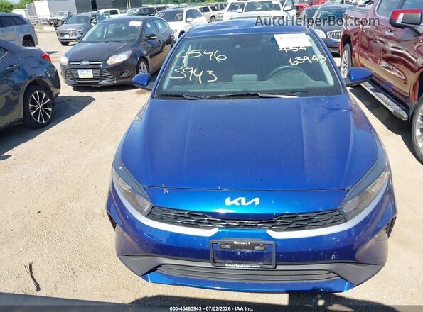 3KPF24AD7RE768544 2024 KIA FORTE Blue Սարքավորումների վահանակի տեսք