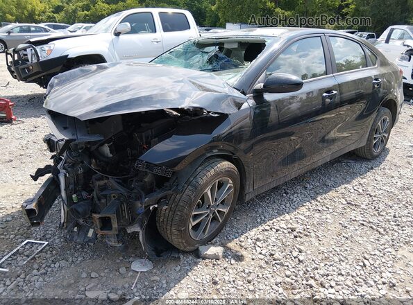 3KPF24AD7RE769239 2024 KIA FORTE Black Առջևի ձախ երեք քառորդ տեսարան
