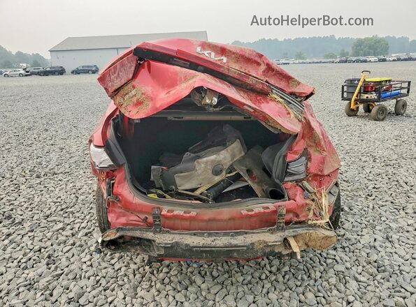 3KPF24AD7RE804698 2024 KIA FORTE Red Widok z tyłu