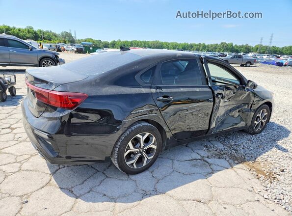 3KPF24AD8KE017569 2019 KIA FORTE Черный Задняя правая четверть