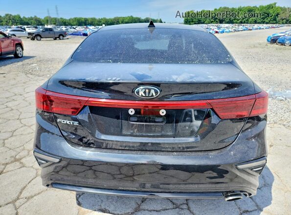 3KPF24AD8KE017569 2019 KIA FORTE Черный Вид сзади