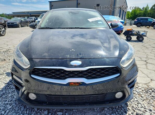 3KPF24AD8KE017569 2019 KIA FORTE Черный Вид спереди