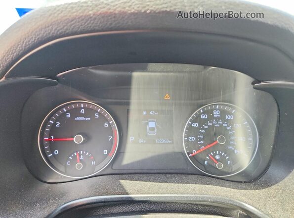 3KPF24AD8KE017569 2019 KIA FORTE Черный Вид щитка приборов
