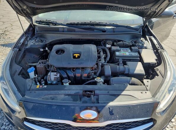 3KPF24AD8KE017569 2019 KIA FORTE Черный Вид задней части салона