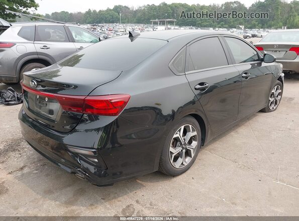 3KPF24AD8KE066903 2019 KIA FORTE Black უკანა მარჯვენა