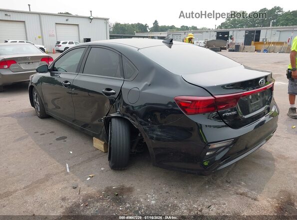 3KPF24AD8KE066903 2019 KIA FORTE Black უკანა მარცხენა