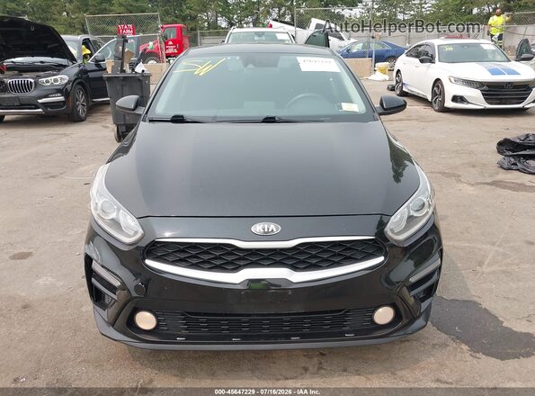 3KPF24AD8KE066903 2019 KIA FORTE Black ხელსაწყოთა პანელის ხედი