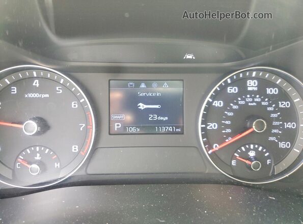 3KPF24AD8KE077061 2019 KIA FORTE Gray Սարքավորումների վահանակի տեսք