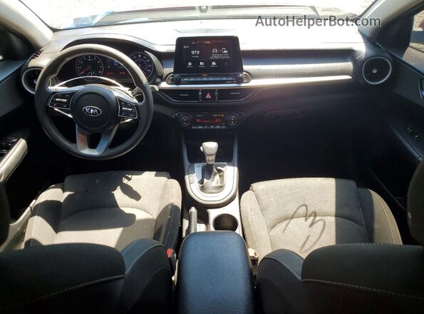 3KPF24AD8KE125125 2019 KIA FORTE Red Вид панелі приладів