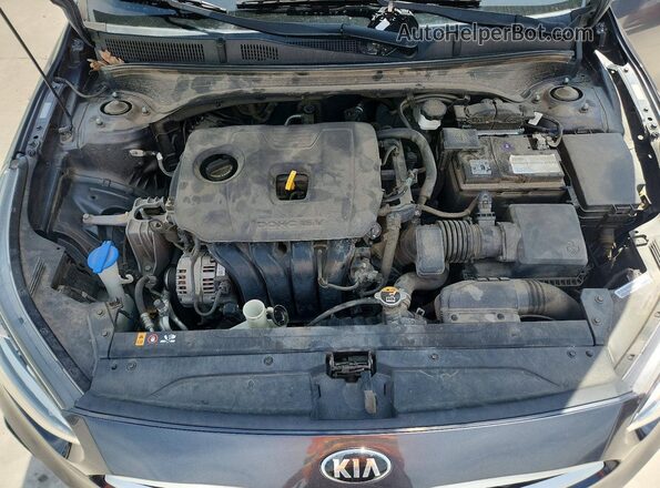 3KPF24AD8KE126680 2019 KIA FORTE Gray Սալոնի հետևի տեսք