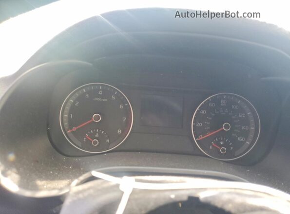 3KPF24AD8LE178652 2020 KIA FORTE Silver Instrument cluster view