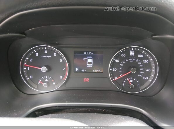 3KPF24AD8LE232242 2020 KIA FORTE Gray Вид задніх сидінь