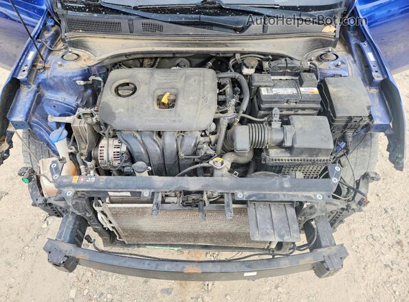 3KPF24AD8LE246139 2020 KIA FORTE Синий Вид задней части салона