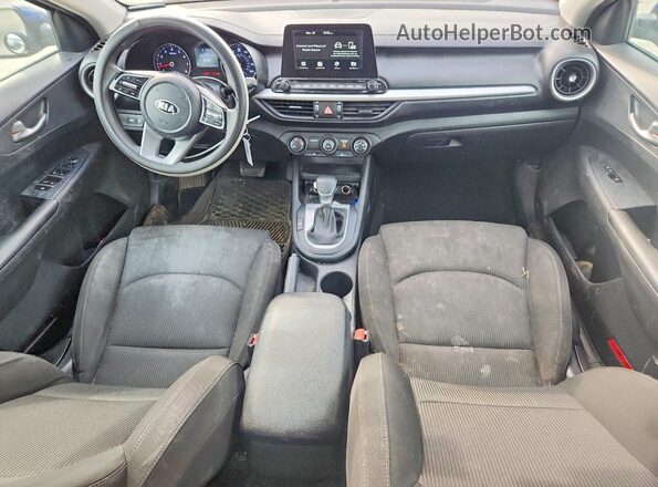 3KPF24AD8LE246139 2020 KIA FORTE Синий Вид панели приборов