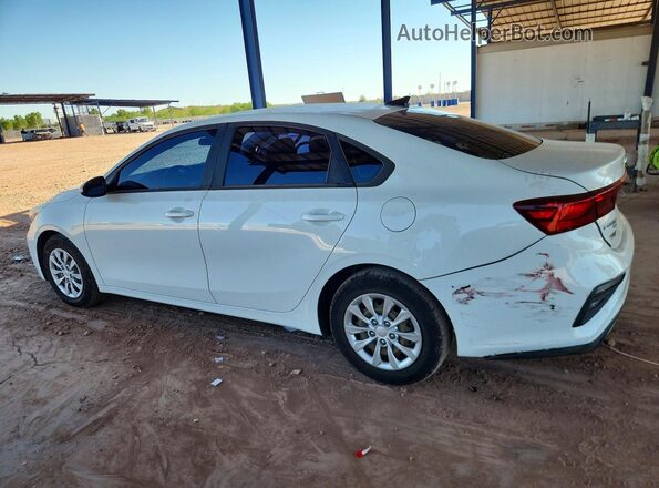 3KPF24AD8ME265646 2021 KIA FORTE White Задня ліва чверть